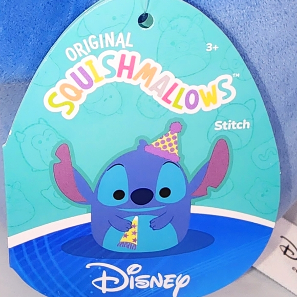 STITCH 🥳 Disney's Birthday Party Stitch Original Squishmallow by Kelly Toy NWT - Picture 4 of 10